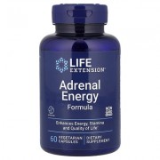 Life Extension, Adrenal Energy Formula, добавка для здоров’я наднирників, 60 вегетаріанських капсул